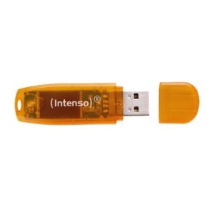 Chiavetta USB Intenso Rainbow Line 64GB USB 2.0 Arancione