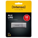 Chiavetta USB Intenso ALU LINE 32GB Argento USB 2.0