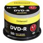 DVD-R Intenso 4.7GB 16X Spindle 50 Pezzi