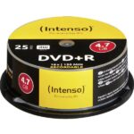 DVD+R Intenso 4.7GB 16X Spindle 25 Pezzi