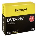 DVD-RW Intenso 4.7GB 10 Pezzi Slim Case