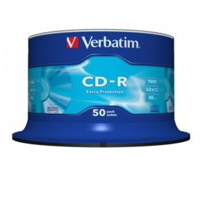 CD-R Verbatim 43351 700MB 50 Pezzi Confezione Campana