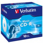 CD-R Verbatim 43365 700MB 10 Pezzi Jewel Case