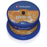 DVD Verbatim 4.7GB 50 Pezzi Campana