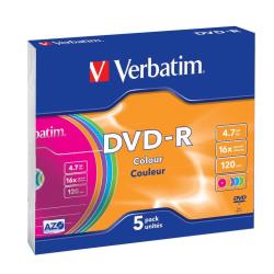 DVD Verbatim 43557 4.7GB 5 Pezzi