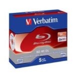 Blu-Ray Verbatim BD-RE 50GB Dual Layer 5 Pezzi