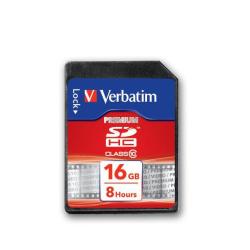 Memory Card SD Verbatim 16GB Classe 10 45MB/s