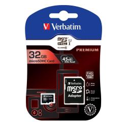 Memory Card Micro SD Verbatim 32GB Classe 10 45MB/s