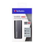 SSD Esterno Verbatim Vx500 480GB USB 3.2