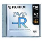 DVD Fujifilm DVD-R 4.7GB 10 Pezzi Jewel Case