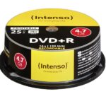 DVD-R Intenso 4.7GB 16X Spindle 25 Pezzi
