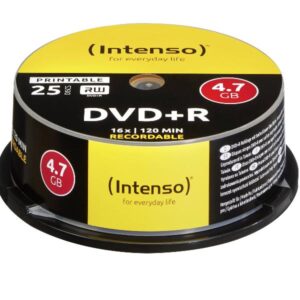 DVD-R Intenso 4.7GB 16X Spindle 25 Pezzi
