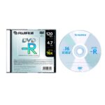 DVD Fujifilm DVD-R 4.7GB 10 Pezzi Slim Case