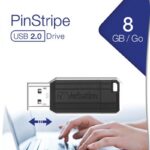 Chiavetta USB Verbatim Pin Stripe 8GB USB 2.0 Nero