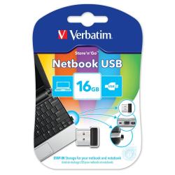 Chiavetta USB Verbatim Netbook 16GB USB 2.0 Nero