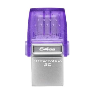 Chiavetta USB Kingston DataTraveler microDuo 3C 64GB USB 3.2 Type-A + Type-C