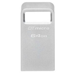 Chiavetta USB Kingston DataTraveler Micro 64GB 200MB/s USB 3.2 Argento