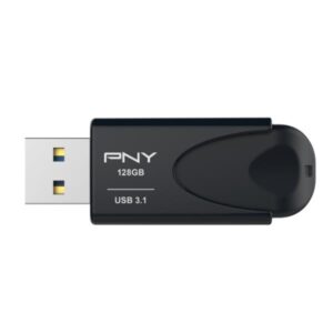 Chiavetta USB PNY Attaché 4 128GB USB 3.2 Gen 2 Nero