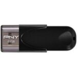 Chiavetta USB PNY FD64GATT4-EF 64GB USB 2.0 Nero