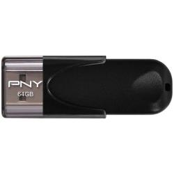 Chiavetta USB PNY FD64GATT4-EF 64GB USB 2.0 Nero