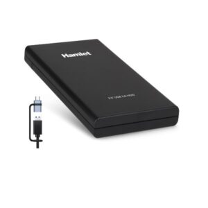 Box HDD/SSD Hamlet HXD25U30-CX 2.5" USB 3.0 USB-A e USB-C