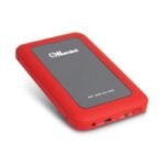 Box Vuoto per Hard Disk Hamlet HXD25U3MRD USB 3.0 SATA 2.5″ Rosso