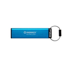 Chiavetta USB Kingston IronKey Keypad 200C 512GB USB-C 280MB/s