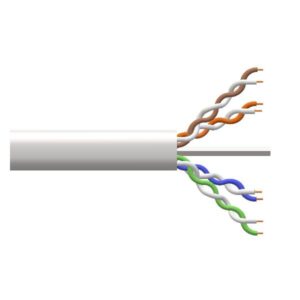 Cavo Rete Cat-6 UTP Bulk Rame 24AWG LSZH Grigio 305 Metri