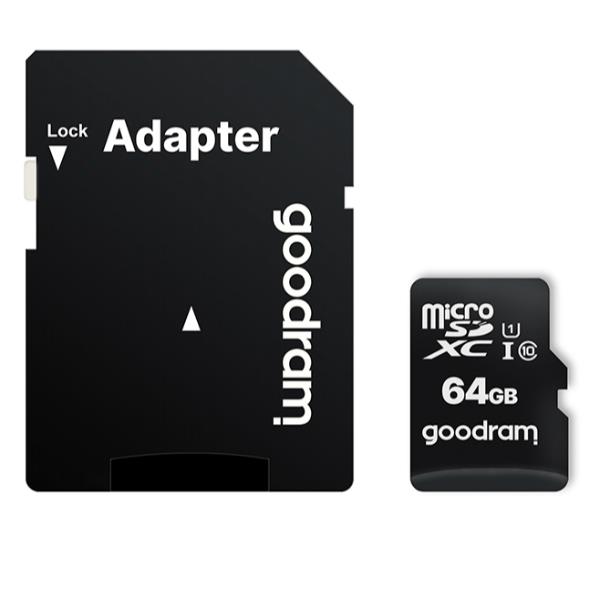 Memory Card Micro SD Goodram M1AA 64GB Classe 10 100MB/s