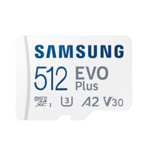 Micro SD Samsung MB-MC512SA/EU 512GB Classe 30 160MB/s