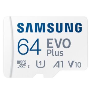 Memory Card Micro SD Samsung MB-MC64SA/EU 64GB Classe 10 160MB/s