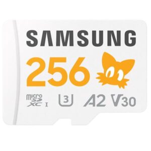 Micro SD Samsung PRO Plus 256GB Classe 30 180MB/s con Adattatore