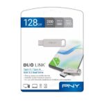 Chiavetta USB PNY Duo Link 128GB USB 3.2 Type-C e Type-A