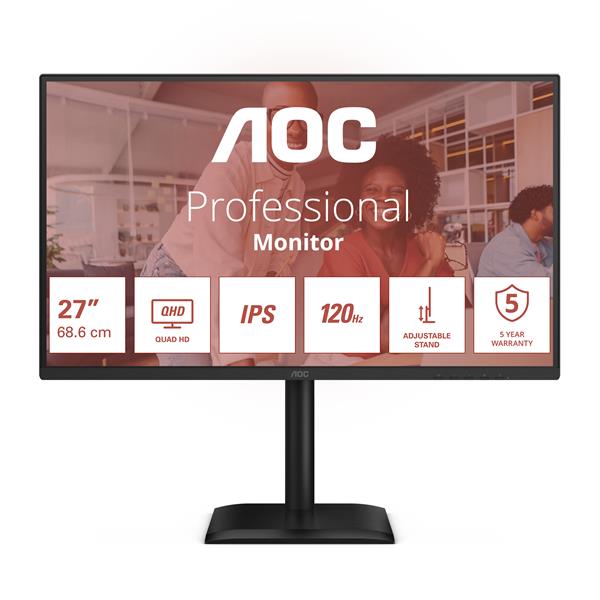 Monitor AOC Q27E4U 27" IPS 2K Pivot Regolabile