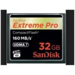 Memory Card Compact Flash Sandisk Extreme PRO 32GB 160MB/s