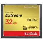 Memory Card Compact Flash Sandisk Extreme 32GB 120MB/s