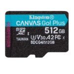 Memory Card Micro SD Kingston Canvas Go! Plus 512GB 200MB/s