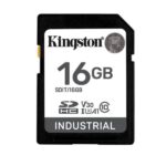 Memory Card SD Kingston 16GB Industrial C10 UHS-I U3 V30 A1