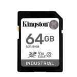 Memory Card Kingston SDXC Industrial 64GB UHS-I U3 V30 A1 pSLC