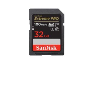 Memory Card SDHC Sandisk Extreme Pro 32GB 100MB/s Classe 10