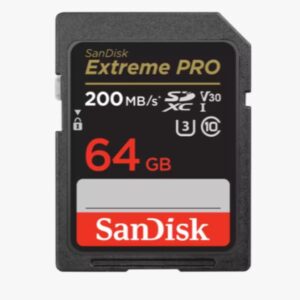 Memory Card SDXC Sandisk Extreme PRO 64GB UHS-I Classe 10