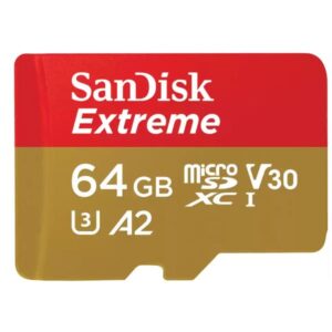 Micro SDXC SanDisk Extreme 64GB Classe 10 170MB/s