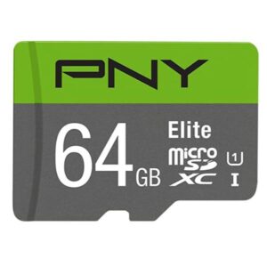 Memory Card Micro SD PNY Elite 64GB Classe 10 100MB/s