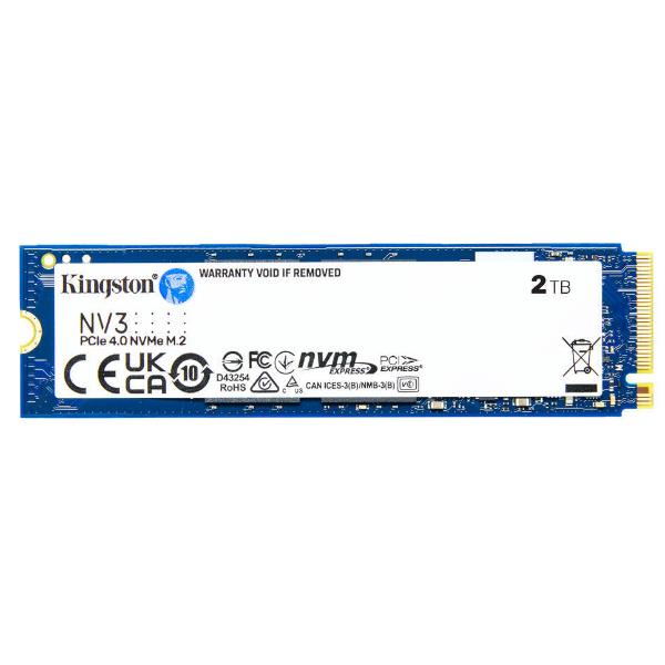 SSD Interno Kingston NV3 M.2 2TB PCIe 4.0 NVMe