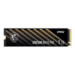 SSD Interno MSI M470 PRO 1TB PCIe 4.0 NVMe M.2 6000MB/s