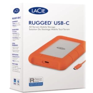 HDD Esterno Seagate LaCie Rugged 4TB USB-C 2.5" Resistente