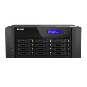 NAS Qnap TS-h1290FX Tower 12 Bay SATA 25GbE 64GB RAM