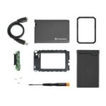 Custodia Protettiva Hard Disk Transcend TS0GSJ25CK3 Grigio