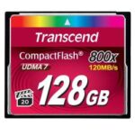 Memory Card Compact Flash Transcend TS128GCF800 128GB 120MB/s