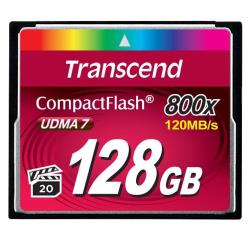 Memory Card Compact Flash Transcend TS128GCF800 128GB 120MB/s